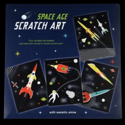 Art à Gratter Space Age
