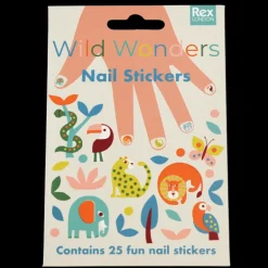 Autocollants pour Ongles Wild Wonders (Lot de 25)
