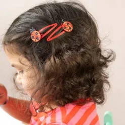 Barrettes à cheveux pailletées Ladybird (lot de 2)