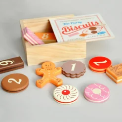 Biscuits Traditionnels en Bois pour Le Goûter