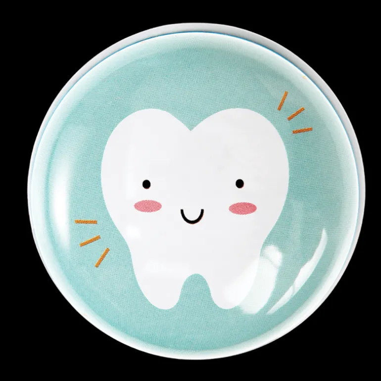 Boite à Dents de Lait Bleue