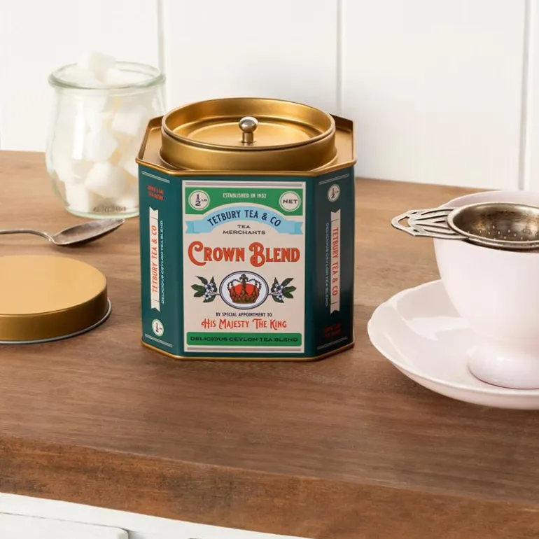 Boîte à thé en métal - Crown Blend
