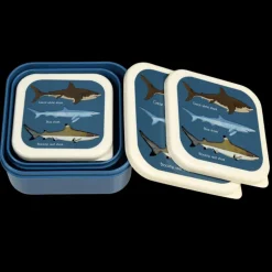 Boîtes à Collation Sharks (Ensemble de 3)