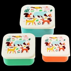 Boîtes à collations (lot de 3) - Woodland