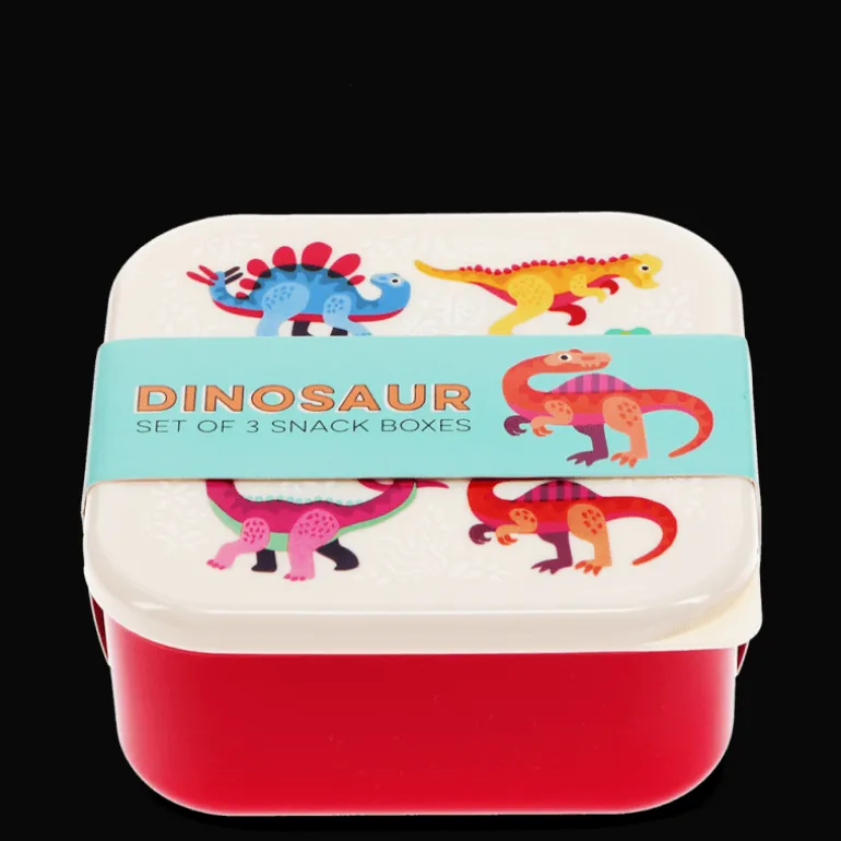 Boîtes à goûter (lot de 3) - Bébé Dinos