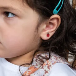 Boucles d'oreilles à coller (30 paires) - Coccinelle