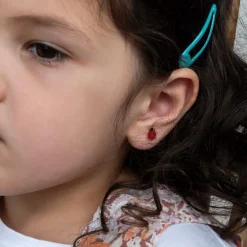 Boucles d'oreilles à coller (30 paires) - Coccinelle