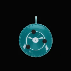Bougeoir chandelier en émail - Bleu
