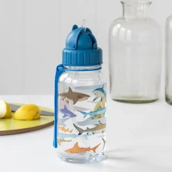 Bouteille d'Eau pour Enfants 500ml Sharks
