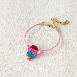 Bracelet à Paillettes Bâtonnet Glacé