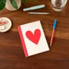 Carnet A6 - Coeur