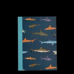 Carnet A6 Ligné Requins