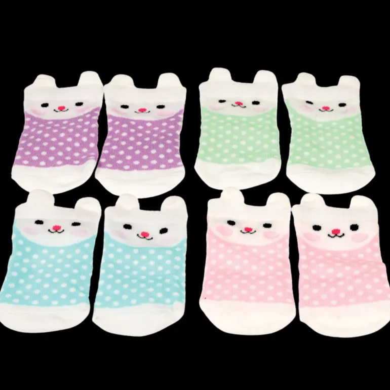 Chaussettes Bébé Lapin (4 Paires)