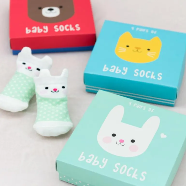 Chaussettes Bébé Lapin (4 Paires)
