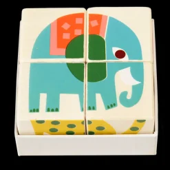 Cubes de Puzzle en Bois Wild Wonders