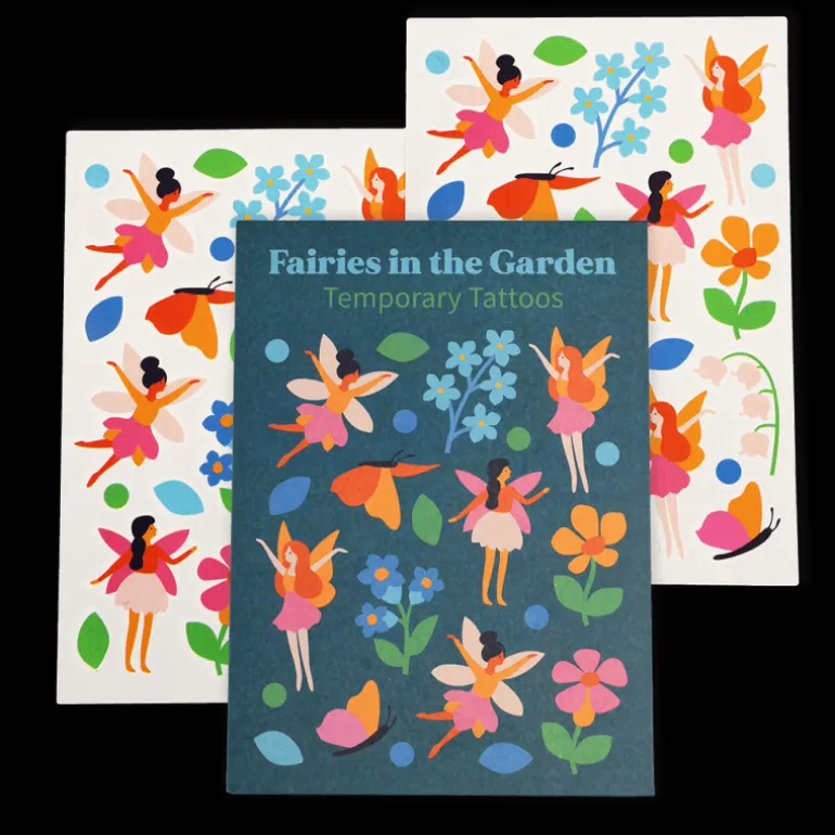 Fairies in the Garden Tatouages Temporaires