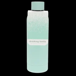 Gourde en acier caoutchoutée 500ml - Bleu coquille d'oeuf