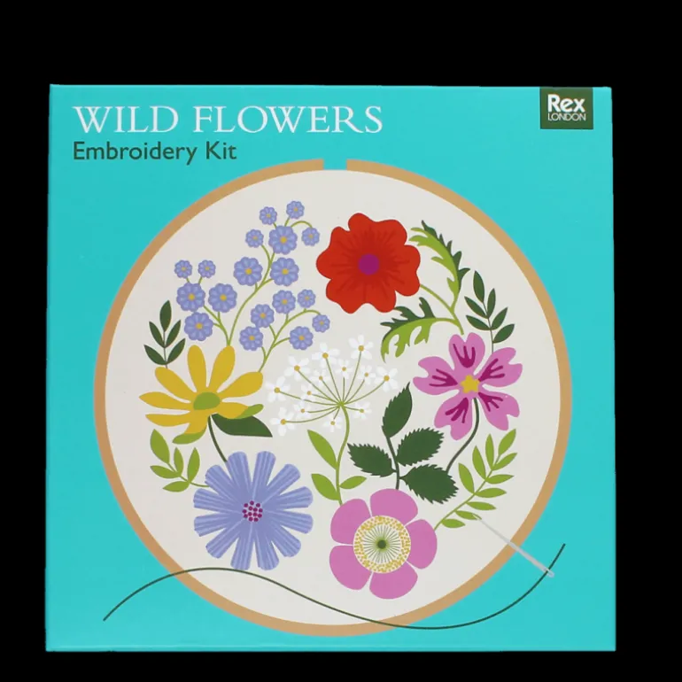 Kit de broderie - Fleurs Sauvages