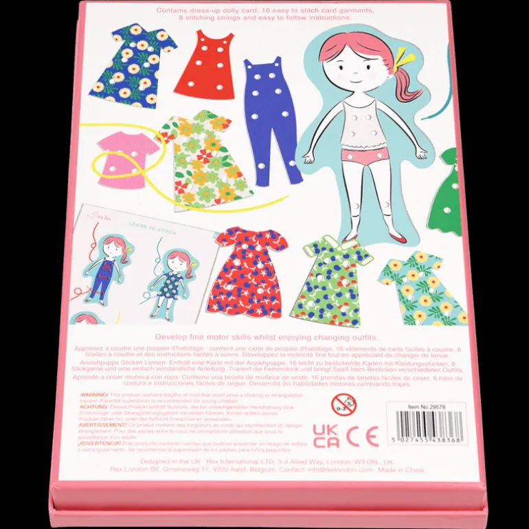 Kit d'Habillement Poupee pour Apprendre à Coudre