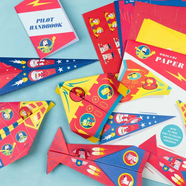 Kit d'Origami Avions en Papier