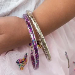 Lot de deux bracelets pailletés - Fairies in the Garden