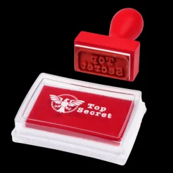 Lot de Tampon et d'Encre Top Secret
