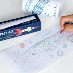 Mini Jeux et Coloriage Space Age