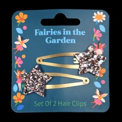 Pinces à Cheveux à Paillettes Fairies in the Garden (Lot de 2)