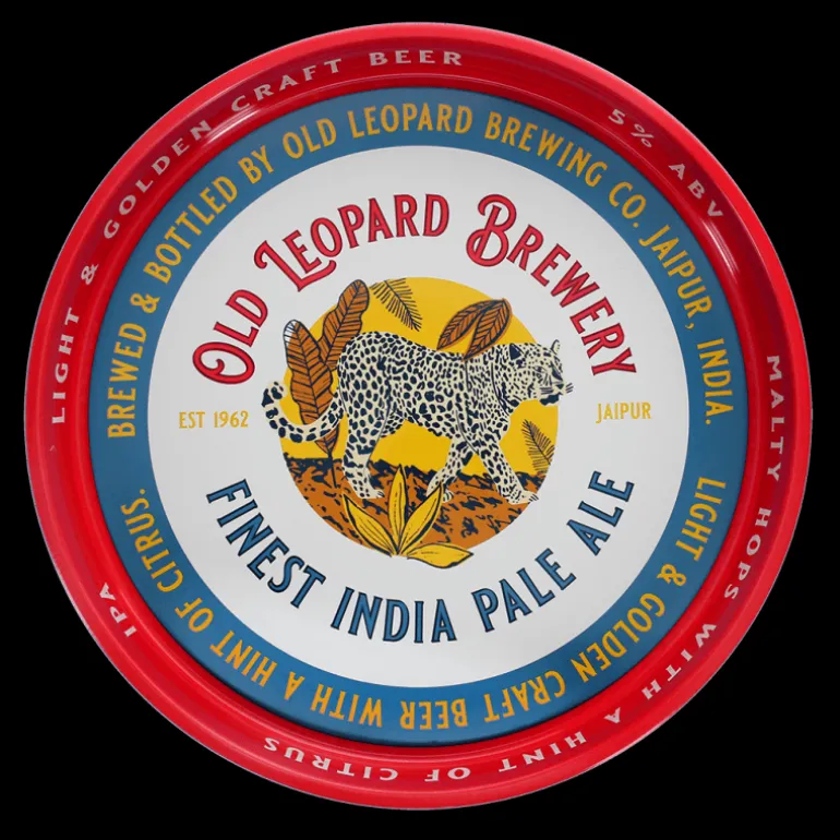 Plateau de service rond - Old Leopard Brewery