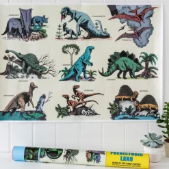 Poster Phosphorescent Prehistoric Land