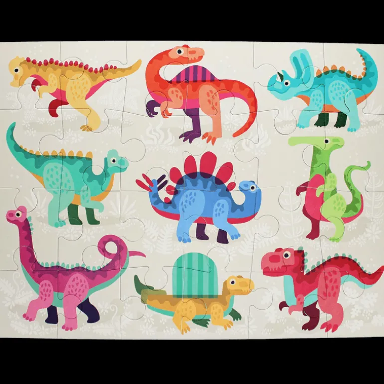 Puzzle de sol (24 pièces) - Baby Dinos