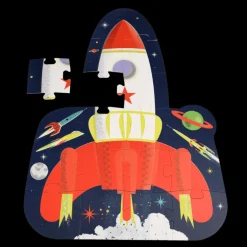 Puzzle Fusée Space Age
