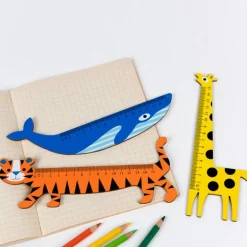 Règle en Bois Girafe Jaune