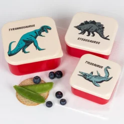 Set de 3 Boîtes à Goûter Prehistoric Land