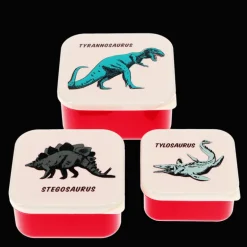 Set de 3 Boîtes à Goûter Prehistoric Land
