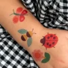 Tatouages ​​temporaires - Coccinelle