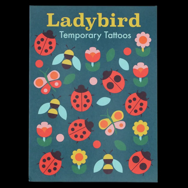 Tatouages temporaires - Coccinelle
