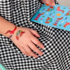 Tatouages temporaires - Sunny Sausage Dog