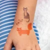 Tatouages Temporaires Nine Lives (2 Feuilles)