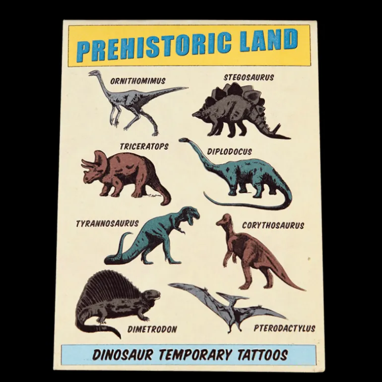 Tatouages Temporaires Prehistoric Land