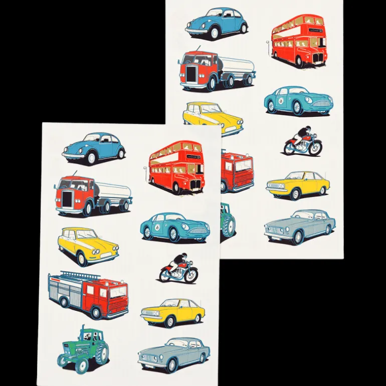 Tatouages Temporaires Road Trip (2 Feuilles)