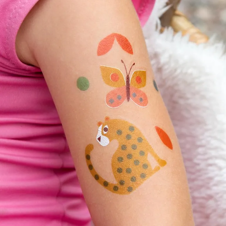 Tatouages Temporaires Wild Wonders (2 Feuilles)