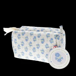 Trousse de maquillage matelassée - Cornflower