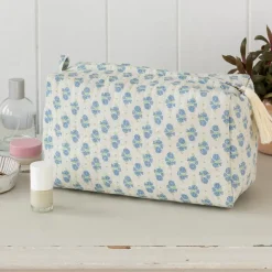 Trousse de Toilette Matelassée - Cornflower